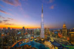 Dimex BURJ CHALIFA DUBAI fotótapéta, poszter, vlies alapanyag, 375x250 cm (MS-5-1214)