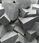 Dimex CONCRETE CUBES fotótapéta, poszter, vlies alapanyag, 225x250 cm (MS-3-0176)