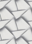Erismann Fehér-szürke egymásba fonódó háromszöges tapéta (Spotlight 10401-47) (10401-47)