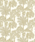 Grandeco Drapp alapú arany fa mintás tapéta (Arcadia A71301) (A71301)
