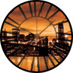 Consalnet Clock, New York vlies poszter, fotótapéta 622VEZ1 /208x208 cm/ (622-VEZ1)