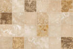 GRACE 3D PVC falpanel Tile Marble brown, 60 cm magas, (TP10019483)