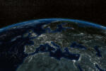Dimex Vlies Fotótapéta - Europe from space - 375x250 cm (MS-5-2249)