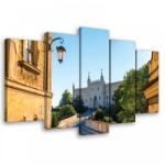 Consalnet Vászonkép 5 darabos, Lublini kastély 100x60 cm méretben (C5-10506S17)