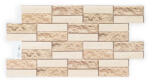 GRACE 3D PVC falpanel Bézs tégla mintás (TP10013971)