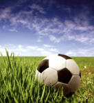 Dimex SOCCER BALL fotótapéta, poszter, vlies alapanyag, 225x250 cm (MS-3-0305)