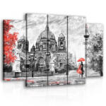 Consalnet Vászonkép, 5 darabos Berlini dóm 150x100 cm méretben (C5-11513S12)