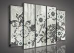 Consalnet Vászonkép, 5 darabos Virág minta 150x100 cm méretben (C5-954S12)