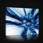 Consalnet Kék virág, vászonkép, 60x40 cm méretben (C5-2555O4)