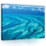 Consalnet Vászonkép, Tenger és az égbolt, a kék árnyalataival 80x60 cm méretben (C5-12689O6)