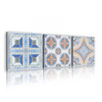 Consalnet Vászonkép 3 darabos, Absztrakt minták, 3 db 25x25 cm méret (C5-11118S13)