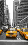 Dimex YELLOW TAXI fotótapéta, poszter, vlies alapanyag, 150x250 cm (MS-2-0008)