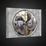 Consalnet Vászonkép, Ventillátor és New York 100x75 cm méretben (C5-2427O1)