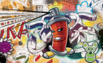 Consalnet Graffiti poszter, fotótapéta (208 x 146 cm) (C1-1395VEXL)