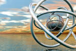 Dimex ABSTRACT BALLS fotótapéta, poszter, vlies alapanyag, 375x250 cm (MS-5-0280)