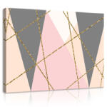 Consalnet Vászonkép, Háromszögek, 100x75 cm méretben (C5-10753O1)