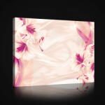 Consalnet Vászonkép, Lilás-rózsaszínes liliomok, 100x75 cm méretben (C5-2471O1)