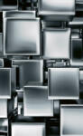 Dimex METAL CUBES fotótapéta, poszter, vlies alapanyag, 150x250 cm (MS-2-0285)