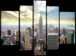 Consalnet Vászonkép, 5 darabos, New York 170x100 cm méretben (C5-20081S4A)