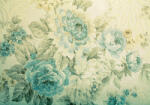 Sverus Fotótapéta Vintage Blue Toned Floral Victorian Pattern, 416 x 254 cm (SV-45138605WM-416X254CM)