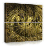 Consalnet Vászonkép 4 darabos, Spirál 50x50 cm méretben (C5-11957S20)