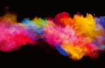 Dimex Vlies Fotótapéta - Explosion of colored powder - 375x250 cm (MS-5-2549)