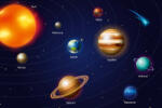 Dimex PLANETS fotótapéta, poszter, vlies alapanyag, 375x250 cm (MS-5-2246)
