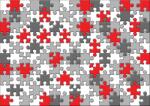 Consalnet Puzzle poszter, fotótapéta (416 x 254 cm) (C1-10128VEXXXL)
