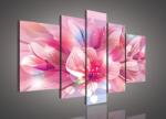 Consalnet Vászonkép, 5 darabos, Liliomok 170x100 cm méretben (C5-304S4A)
