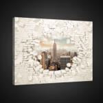 Consalnet Vászonkép, New York, 60x40 cm méretben (C5-2368O4)