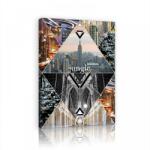 Consalnet Vászonkép, New York montázs, 75x100 cm méretben (C5-2718O1)