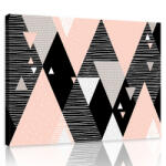 Consalnet Vászonkép, Háromszögek, 100x75 cm méretben (C5-10752O1)