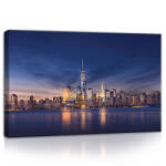 Consalnet Éjszakai város, vászonkép, 60x40 cm méretben (C5-11983O4)