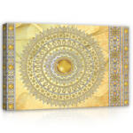 Consalnet Sárga mandala, vászonkép, 60x40 cm méretben (C5-10117O4)