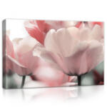 Consalnet Rózsaszín tulipánok, vászonkép, 60x40 cm méretben (C5-11911O4)
