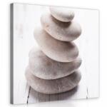 Consalnet Zen kövek, vászonkép 40x40 cm méretben (C5-11778O5)