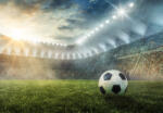 Consalnet Focilabda a kivilágított stadionban poszter, fotótapéta (150 x 105 cm) (C1-14576VX3)