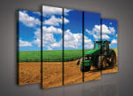 Consalnet Vászonkép, 5 darabos Traktor 150x100 cm méretben (C5-20260S12)