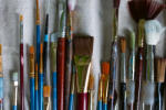 Dimex Vlies Fotótapéta - Retro Paintbrush - 375x250 cm (MS-5-2131)