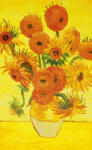 Dimex SUNFLOWERS fotótapéta, poszter, vlies alapanyag, 150x250 cm (MS-2-0252)