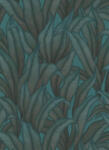 Erismann Türkiz-aranybarna hosszú leveles tapéta (Fashion for Walls 10371-19) (10371-19)