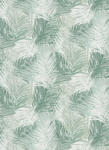 Erismann Fehér-zöld levél mintás tapéta (Collage 10350-07) (10350-07)