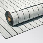 DMS Öntapadós PVC panel, 280 x 60 cm, Világos szürke lambéria minta (PSDR-0015)