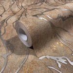 Marburg Barna márvány törések beton alapon tapéta (City Glow 34255) (34255)