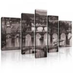 Consalnet Vászonkép, 5 darabos, Prága 170x100 cm méretben (C5-10718S4A)