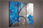 Consalnet Orchidea minta, 3 darabos vászonkép, 90x80 cm méretben (C5-826S6)