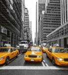 Dimex YELLOW TAXI fotótapéta, poszter, vlies alapanyag, 225x250 cm (MS-3-0008)