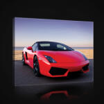 Consalnet Vászonkép, Piros sportautó, 80x60 cm méretben (C5-20239O6)