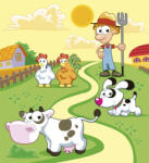 Dimex FARM fotótapéta, poszter, vlies alapanyag, 225x250 cm (MS-3-0334)