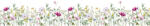 Dimex FLORAL PATTERN öntapadós konyhai poszter, 350x60 cm (KI-350-144)